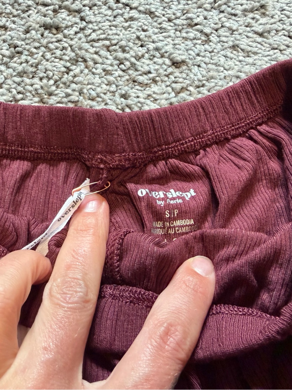 NWT Aerie OVERSLEPT by Aerie Real Soft® Ribbed
Pajama Short - Picture 4 of 4
